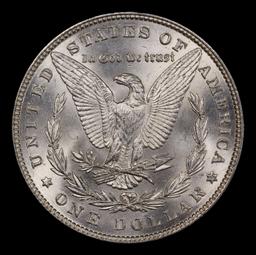 1898-p Morgan Dollar $1 Grades ms62+