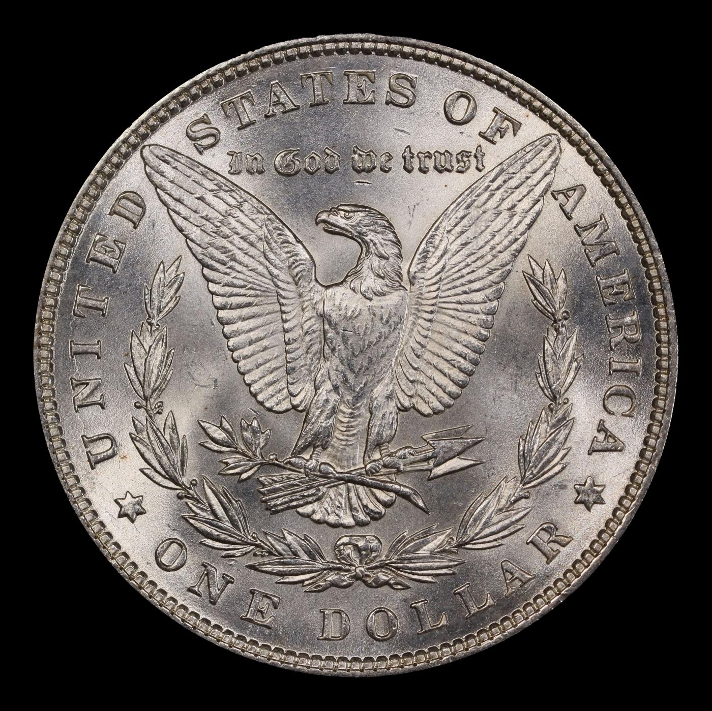 1898-p Morgan Dollar $1 Grades ms62+
