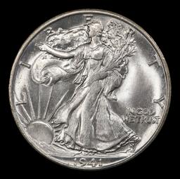 1941-s Walking Liberty Half Dollar Near Top Pop 50c ms67 SEGS
