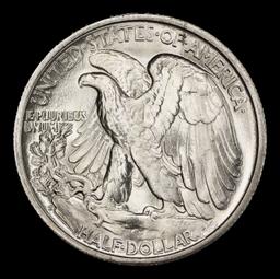 1946-s Walking Liberty Half Dollar Near Top Pop 50c ms66+ SEGS
