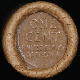 Lincoln Wheat Cent 1c Mixed Roll Orig Brandt McDonalds Wrapper, 1909-p end, Wheat other end