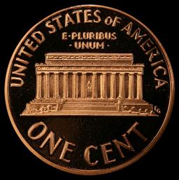 1996-s Proof Lincoln Cent 1c pr70 rd dcam SEGS