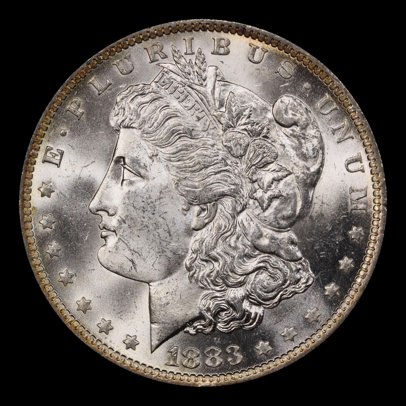 1883-o Morgan Dollar $1 Grades ms62+