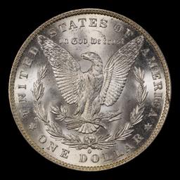 1883-o Morgan Dollar $1 Grades ms62+
