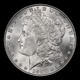1898-p Morgan Dollar $1 Grades ms66