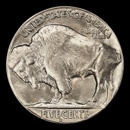1927-d Buffalo Nickel Near Top Pop! 5c ms65+ SEGS