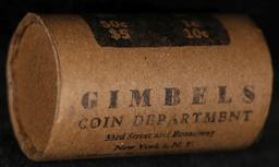 NO- 20 Morgan Silver Dollars UNC GIMBLES Roll RARE B