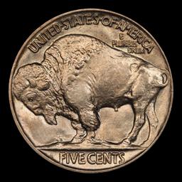 1915-p Buffalo Nickel 5c Grades ms65+