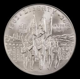 2002-W West Point Modern Commem Dollar $1 ms70 SEGS