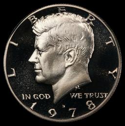1978-s Proof Kennedy Half Dollar 50c pr70 dcam SEGS