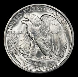 1946-s Walking Liberty Half Dollar Near Top Pop 50c ms66+ SEGS
