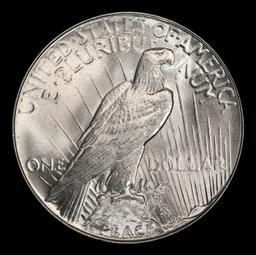1934-p Peace Dollar Near Top Pop $1 ms66+ SEGS
