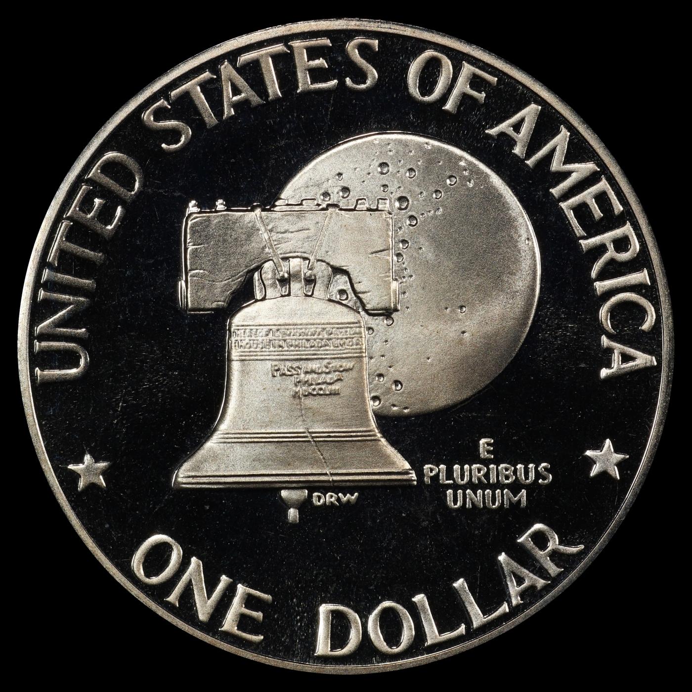 1976-s Ty 1 Clad Proof Eisenhower Dollar $1 pr70 dcam SEGS