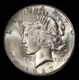 1927-s Peace Dollar $1 ms64 SEGS