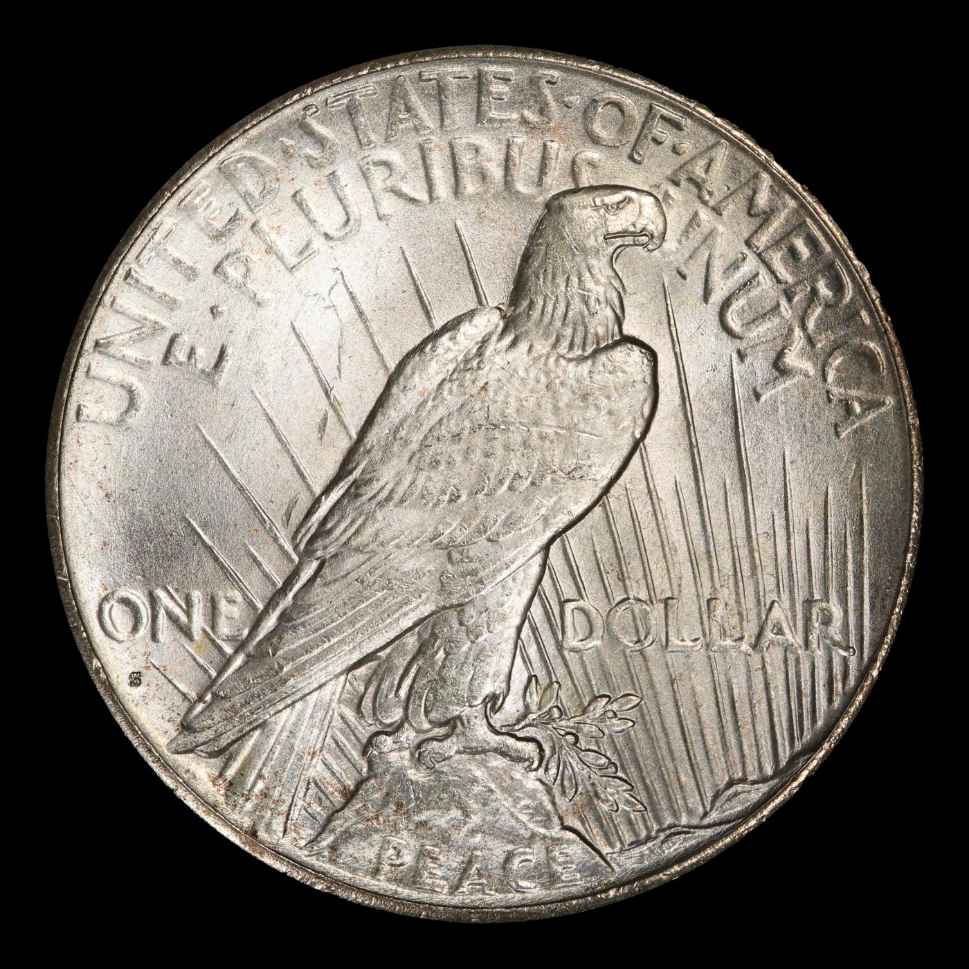 1927-s Peace Dollar $1 ms64 SEGS