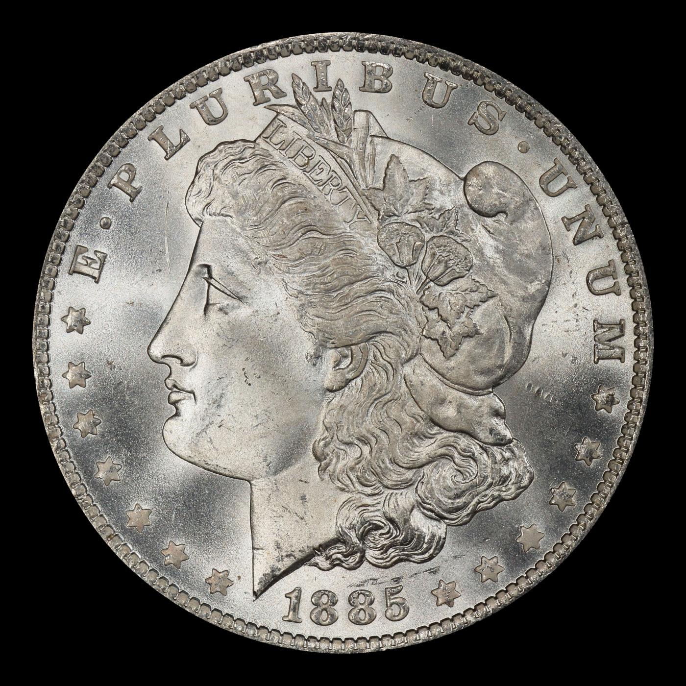 1885-o Morgan Dollar $1 ms66+ SEGS