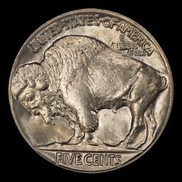 1920-p Buffalo Nickel 5c Grades ms65
