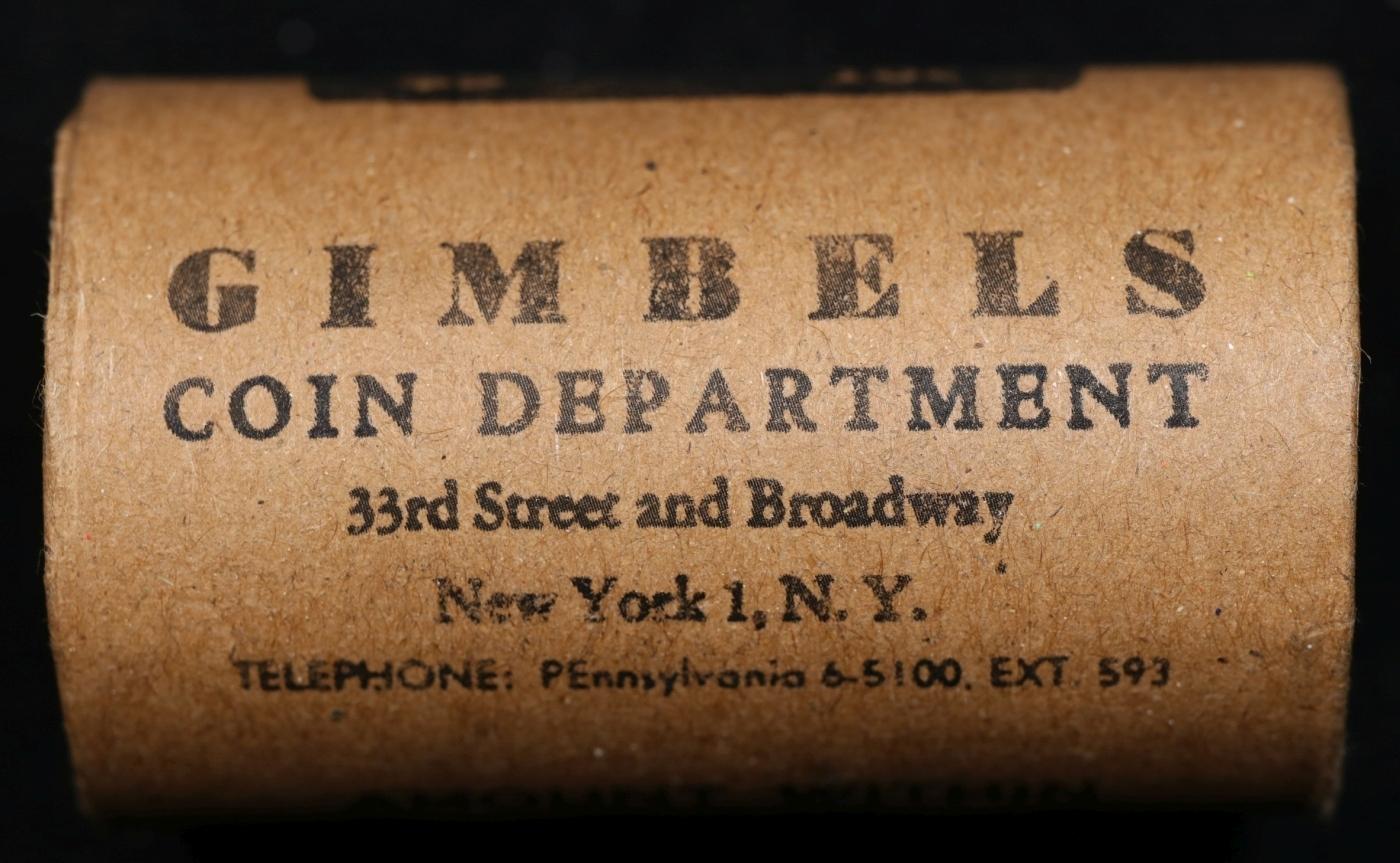 DR- 20 GIMBLES Silver Dollar Roll Morgan Circ C