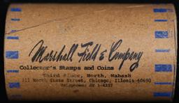 COY- MARSHALL FIELDS RARE Circ BLUE Lvl 20 Coin Morgan Roll