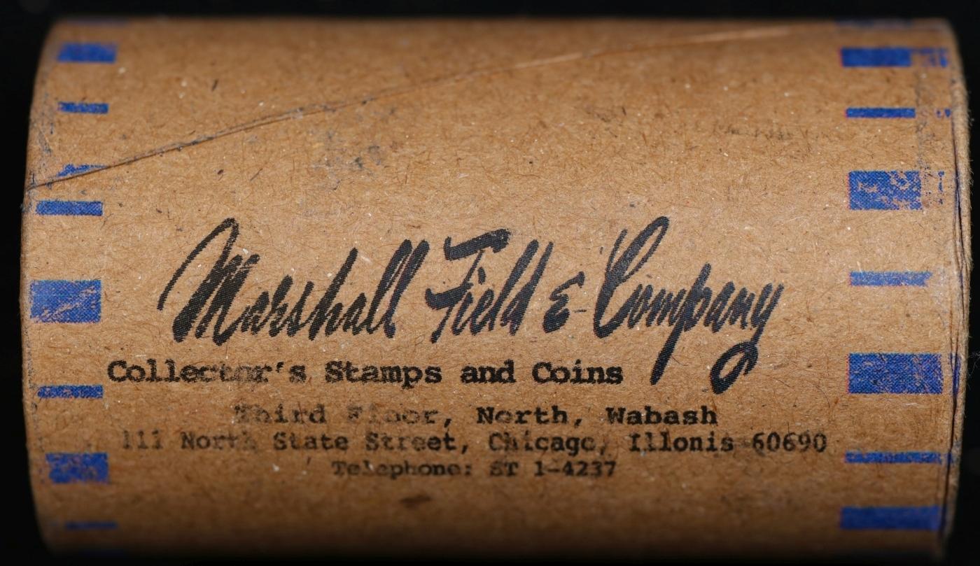 COY- MARSHALL FIELDS RARE Circ BLUE Lvl 20 Coin Morgan Roll