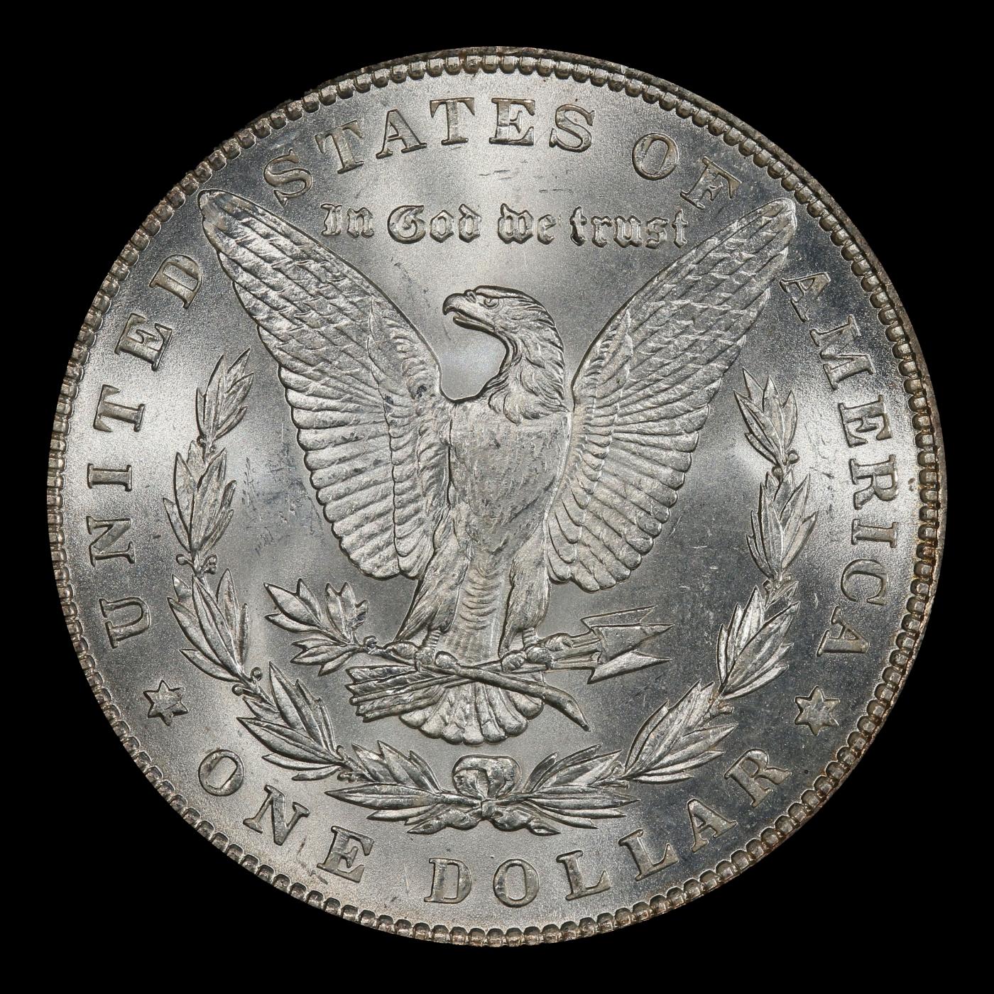 1889-p Morgan Dollar $1 Grades ms64
