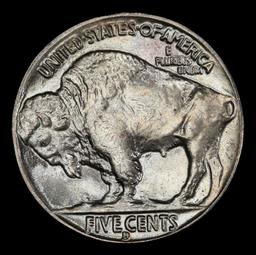1935-d Buffalo Nickel Near Top Pop 5c ms66+ SEGS