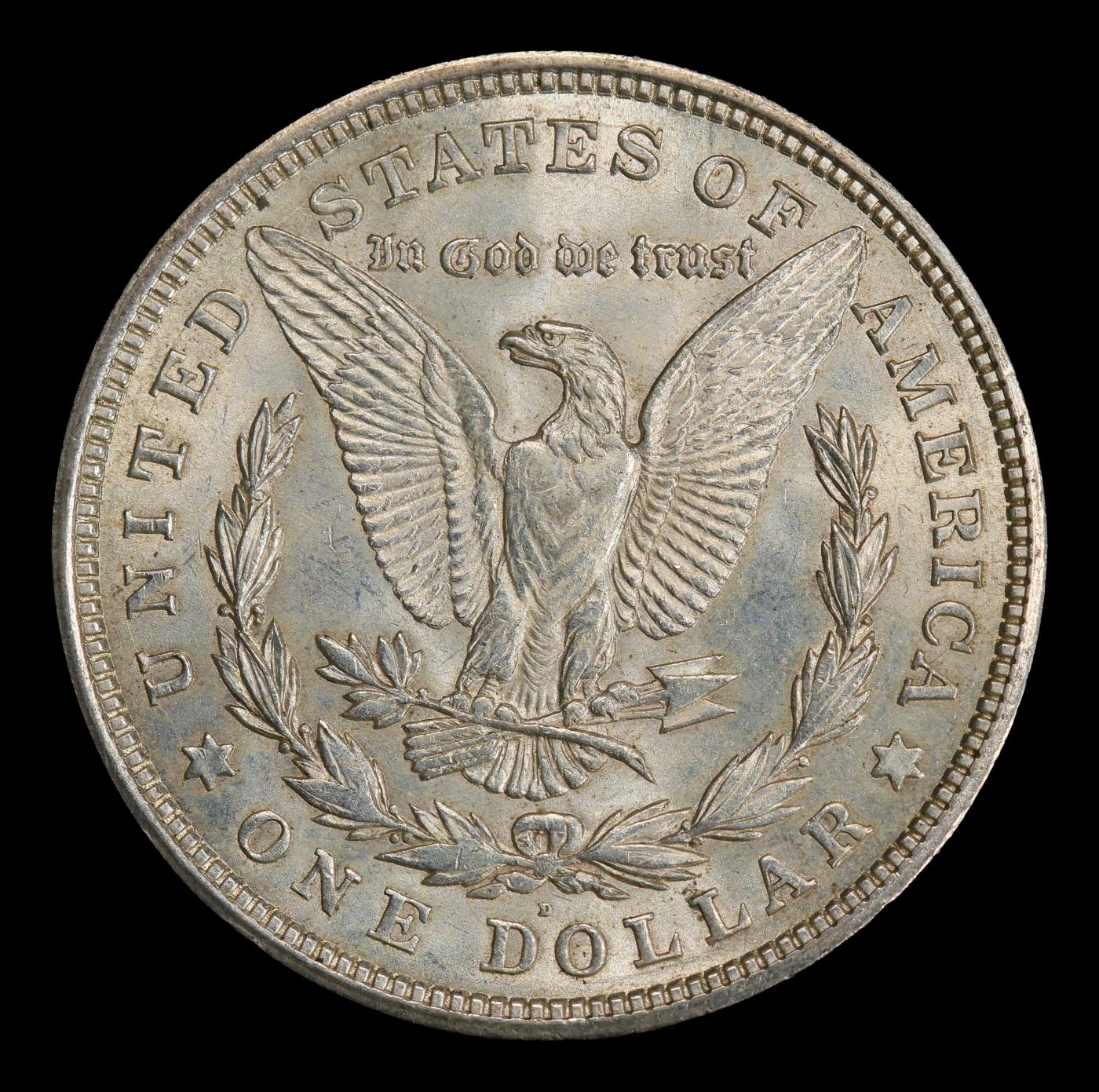 1921-d Morgan Dollar $1 Grades ms62