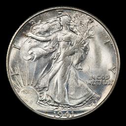1941-s Walking Liberty Half Dollar 50c ms66 SEGS