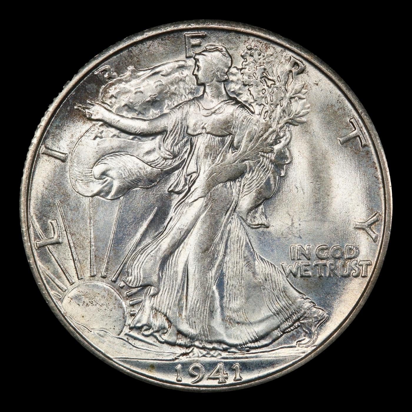 1941-s Walking Liberty Half Dollar 50c ms66 SEGS