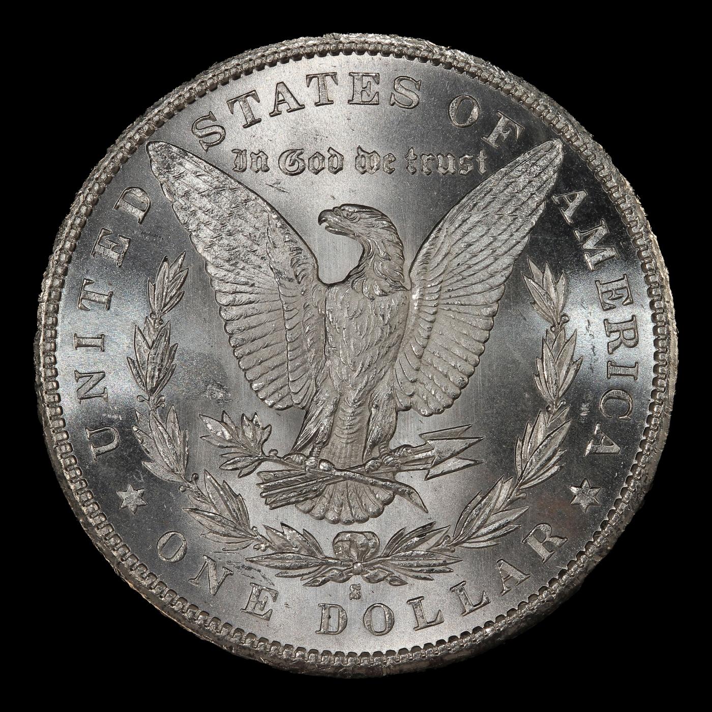 1880-s Morgan Dollar $1 Grades ms65+