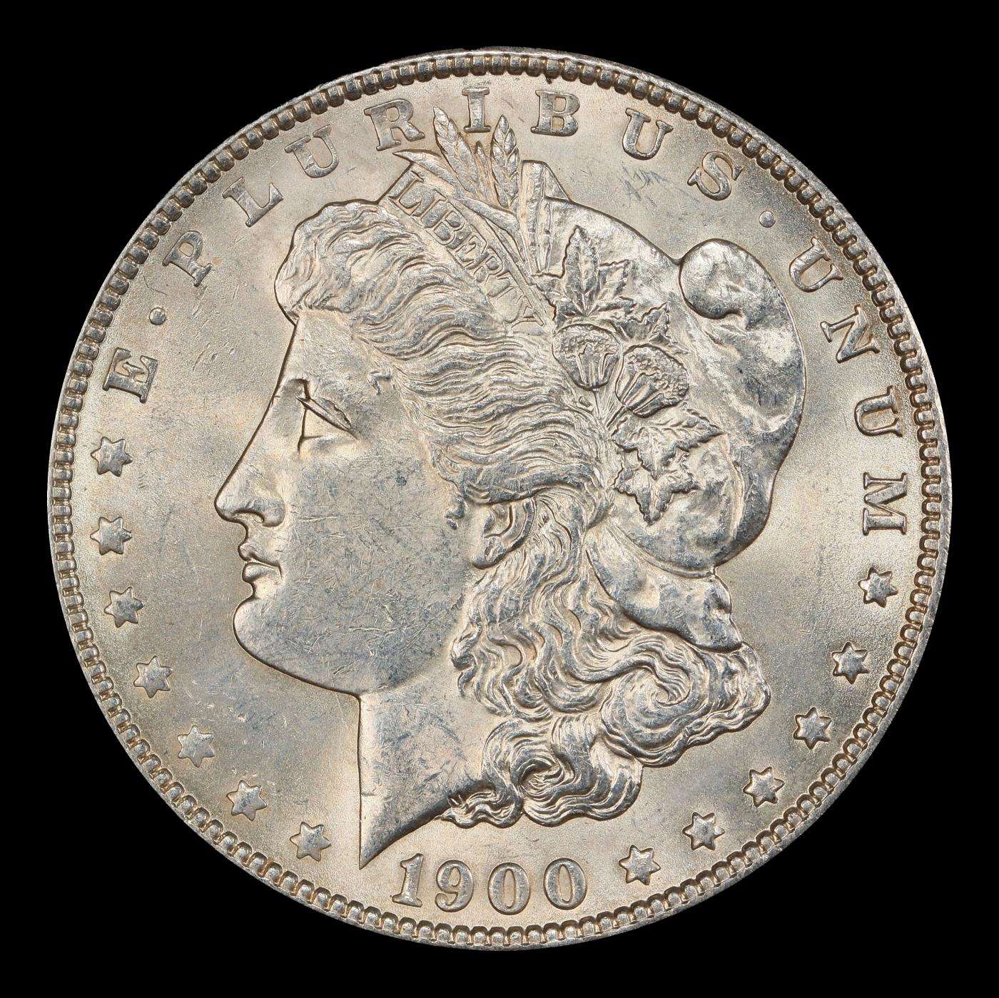 1900-p Morgan Dollar $1 Grades ms62