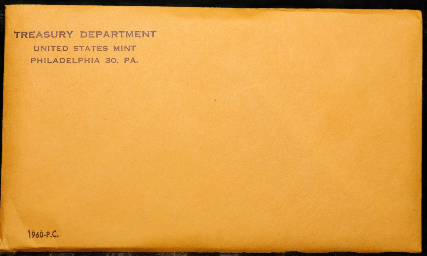 Original sealed 1960 United States Mint Proof Set Tennessee Valley Hoard