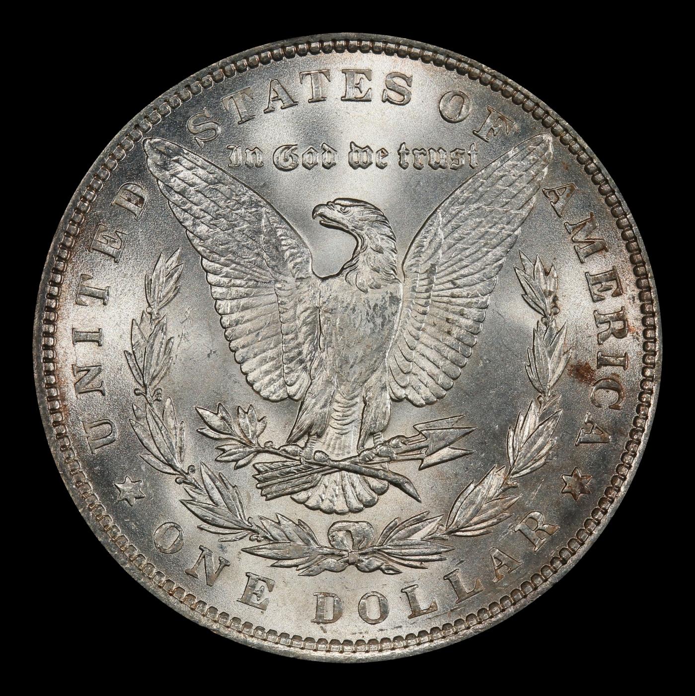 1885-p Morgan Dollar $1 Grades ms63