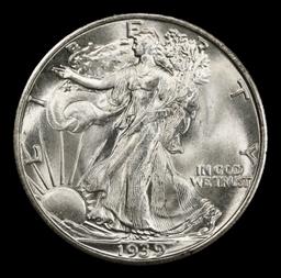 1939-s Walking Liberty Half Dollar 50c ms66 SEGS