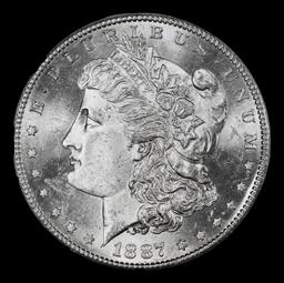 1887-s Morgan Dollar $1 ms65 SEGS