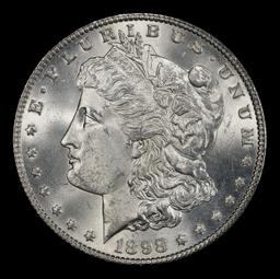 1898-p Morgan Dollar $1 Grades ms64