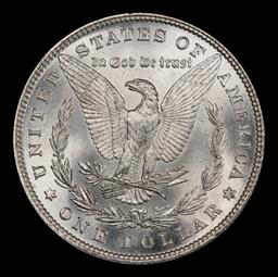 1879-p Morgan Dollar $1 Grades ms62+