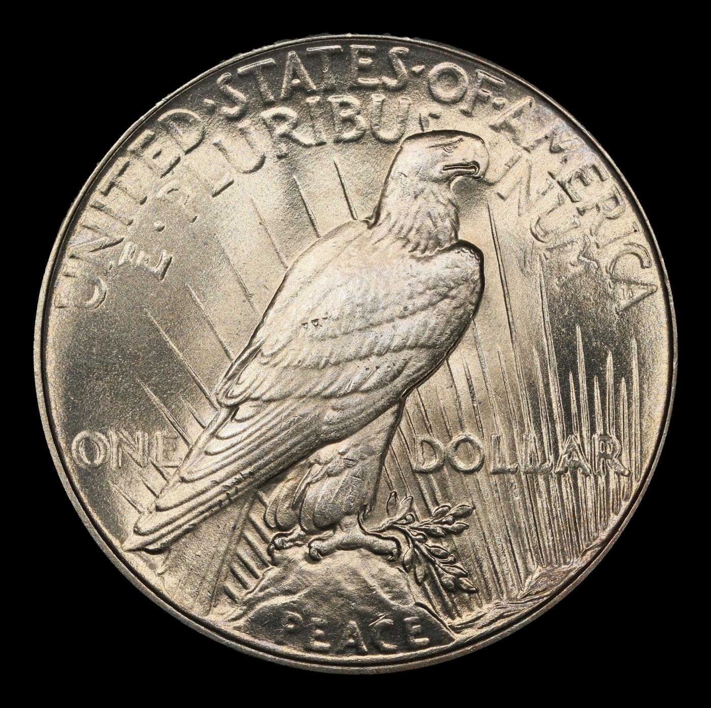1935-p Peace Dollar Near Top Pop $1 ms66+ SEGS