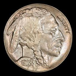1928-s Buffalo Nickel 5c ms64 SEGS
