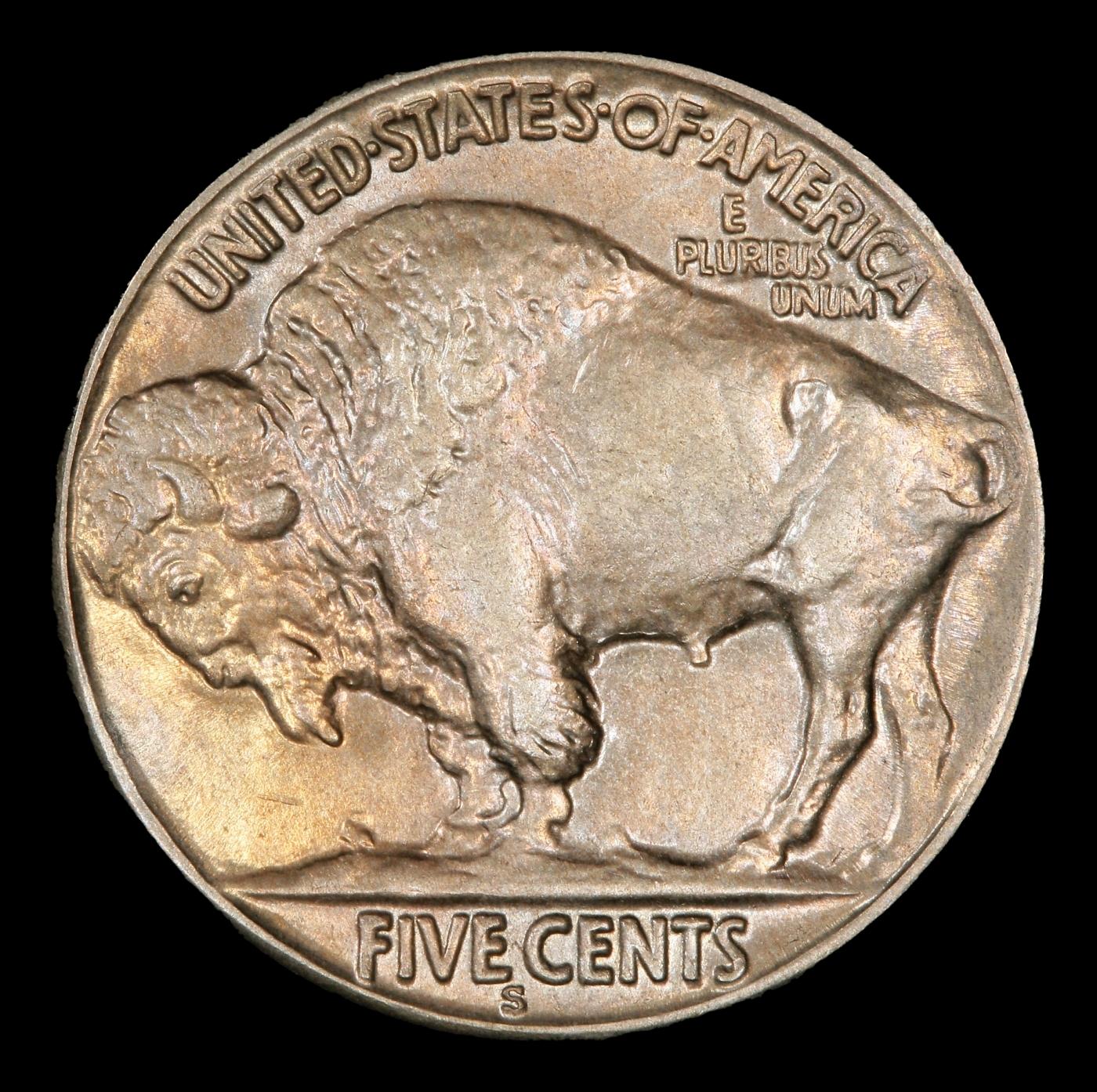 1928-s Buffalo Nickel 5c ms64 SEGS