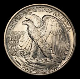 1936-p Walking Liberty Half Dollar 50c ms66+ SEGS