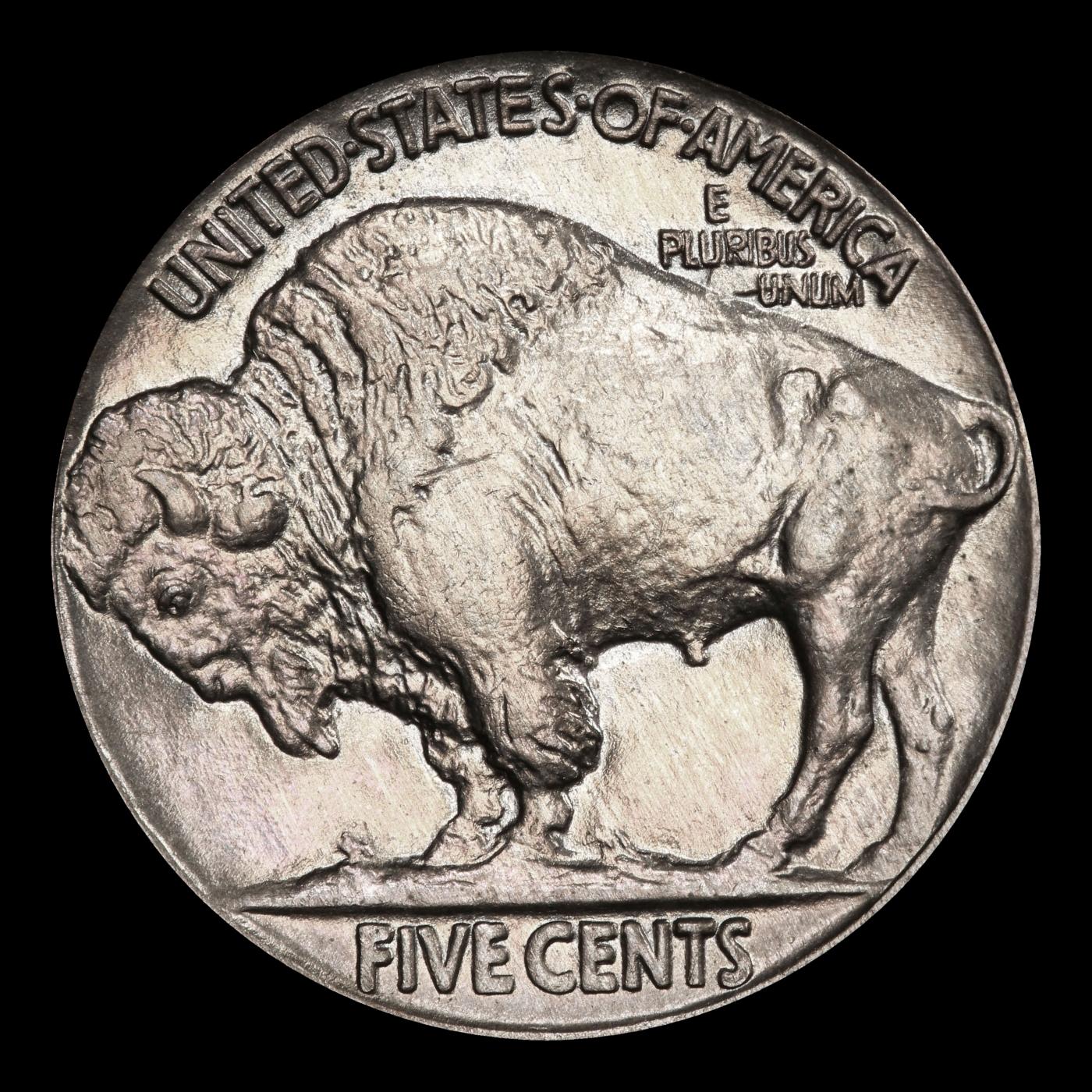 1914-p Buffalo Nickel 5c Grades ms64