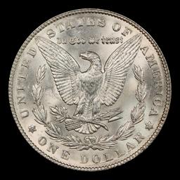 1904-p Morgan Dollar $1 Grades ms62+