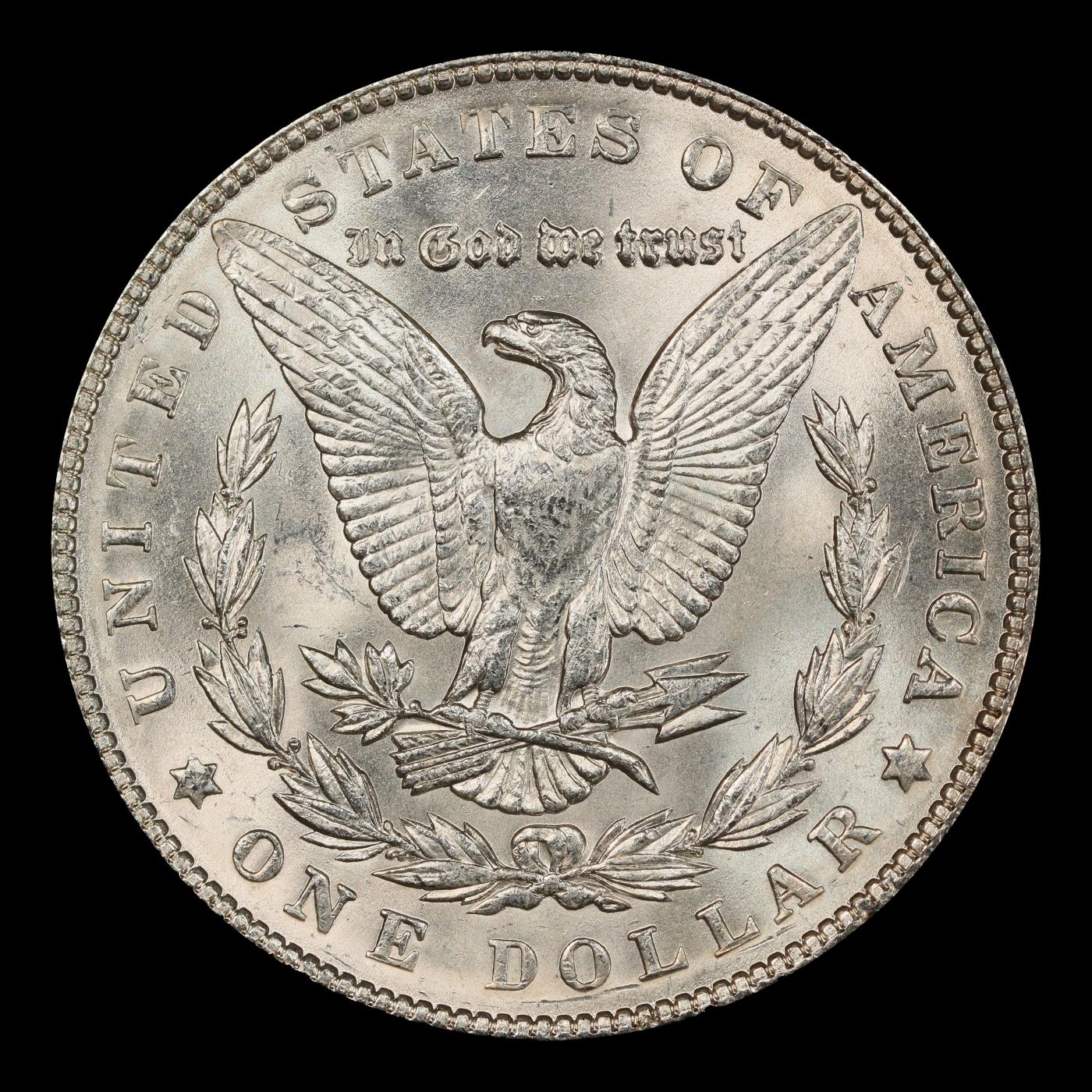 1904-p Morgan Dollar $1 Grades ms62+