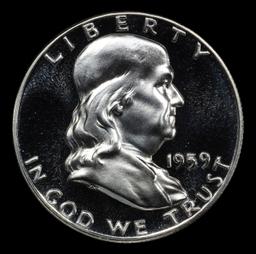 1959 Proof Franklin Half Dollar Near Top Pop! 50c pr68 DCAM SEGS