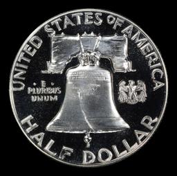 1959 Proof Franklin Half Dollar Near Top Pop! 50c pr68 DCAM SEGS