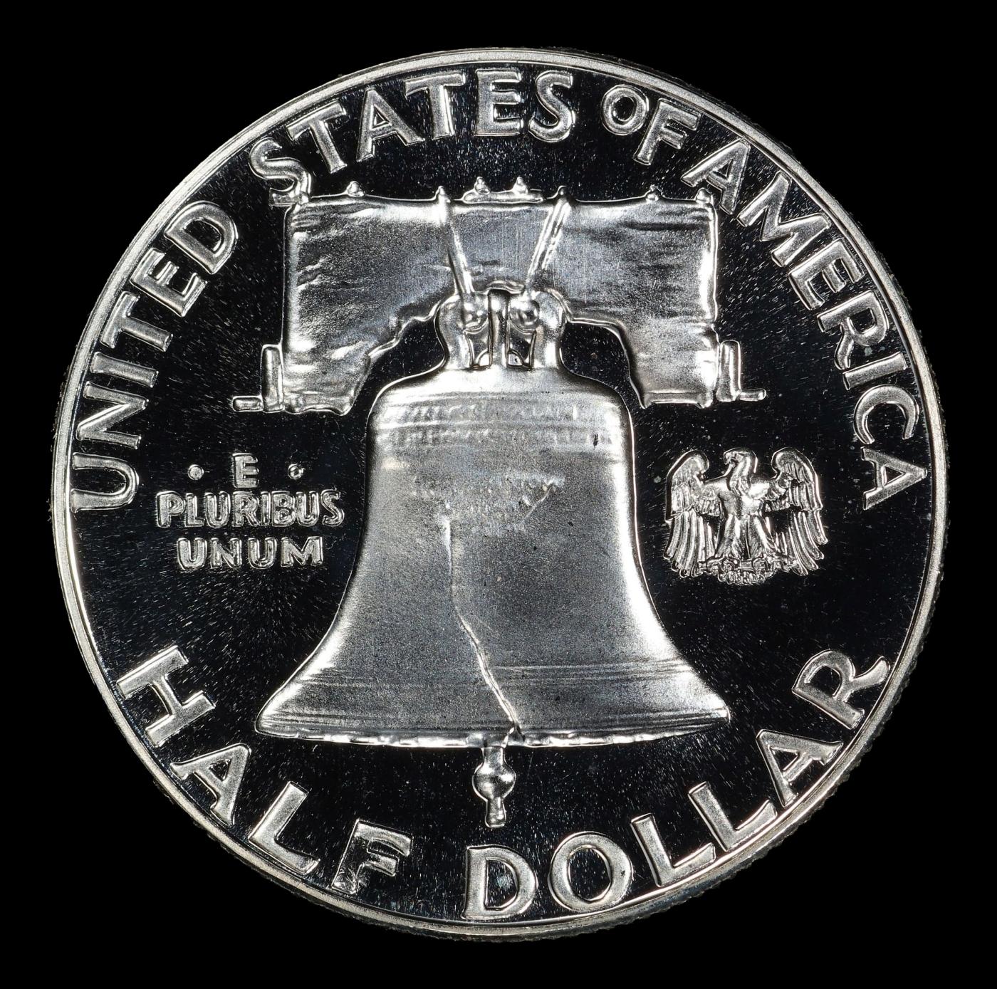 1959 Proof Franklin Half Dollar Near Top Pop! 50c pr68 DCAM SEGS
