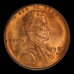 1910-s Lincoln Cent 1c ms66 rd SEGS
