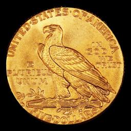 1910-d Gold Indian Half Eagle $5 ms66 USCG