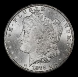 1878-cc Morgan Dollar $1 ms65+ SEGS
